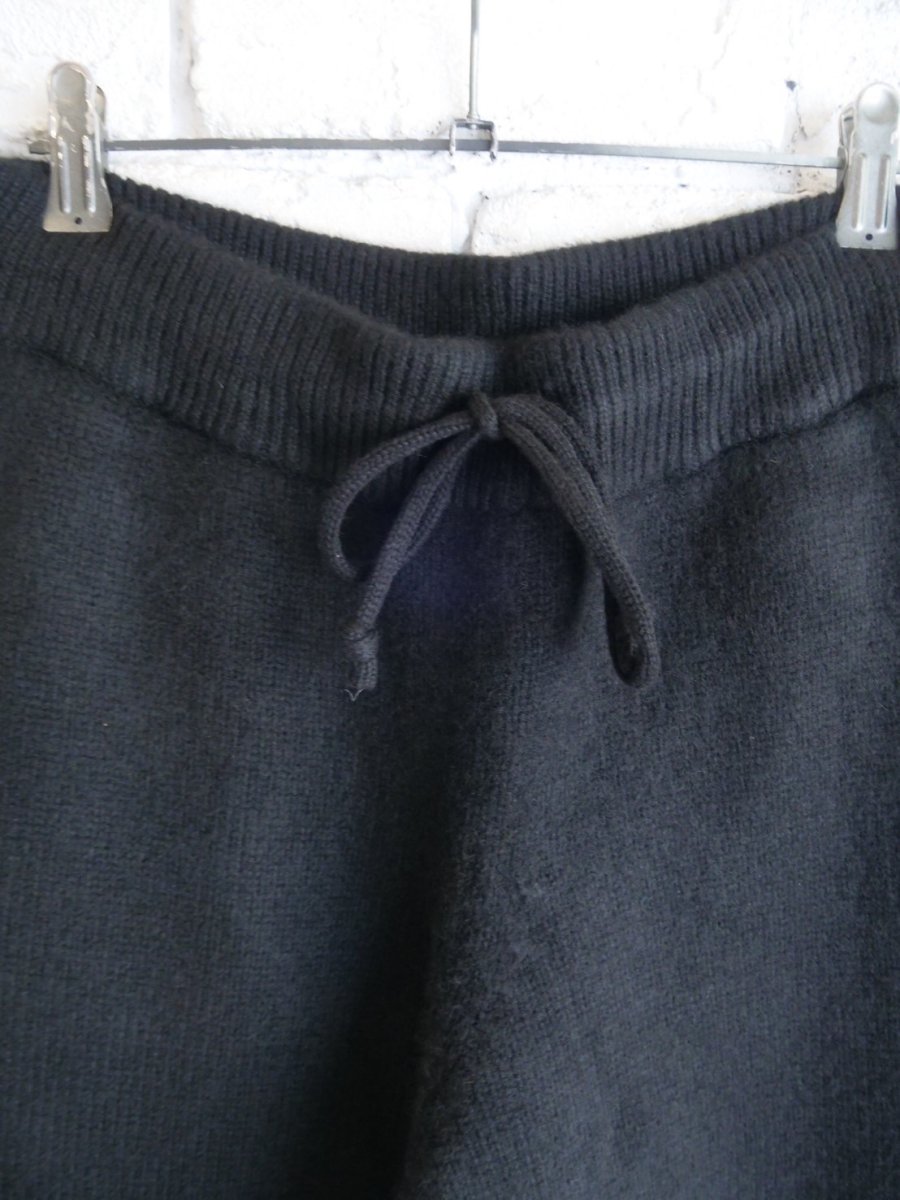 画像2: BATONER【WONEN'S】INNOCENT CASHMERE HEAVY WEIGHT PANTS バトナー  イノセントカシミヤヘビーウエイトパンツ（BN-FE-011） (2)