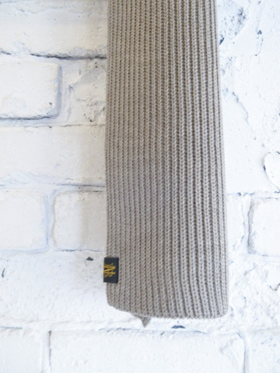 画像7: BATONER バトナー ソリッドウールマフラー（BN-25FI-003） (7)