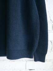 画像3: BATONER【MEN'S】SIGNATURE CREW NECK KNIT バトナー シグネチャークルーネックニット（BN-25FM-038） (3)