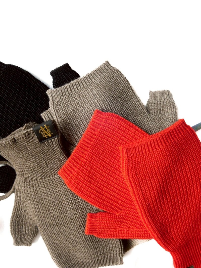 画像2: BATONER バトナー ソリッドウールユニットグローブ（BN-25FI-004）