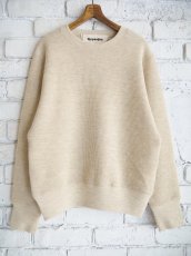 画像1: Slopeslow Dry wool Waffle crew neck top  スロープスロウ  ドライウールワッフルクルーネックトップ（1253023） (1)