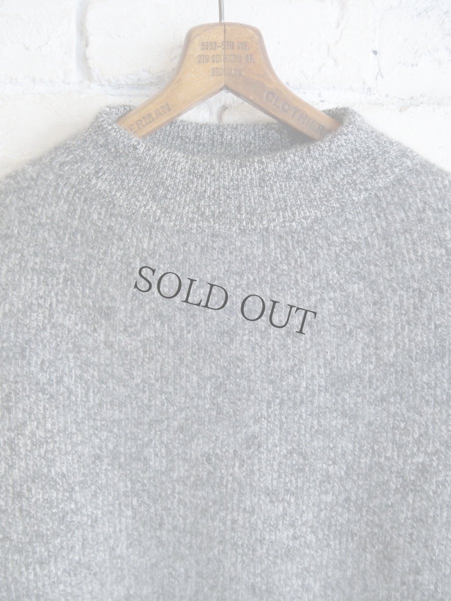 画像2: BATONER 【WOMEN'S】CASHMERE FOX FINGERHOLE BOAT NECK バトナー カシミヤフォックスフィンガーホールボートネック（BN-25FL-041） (2)