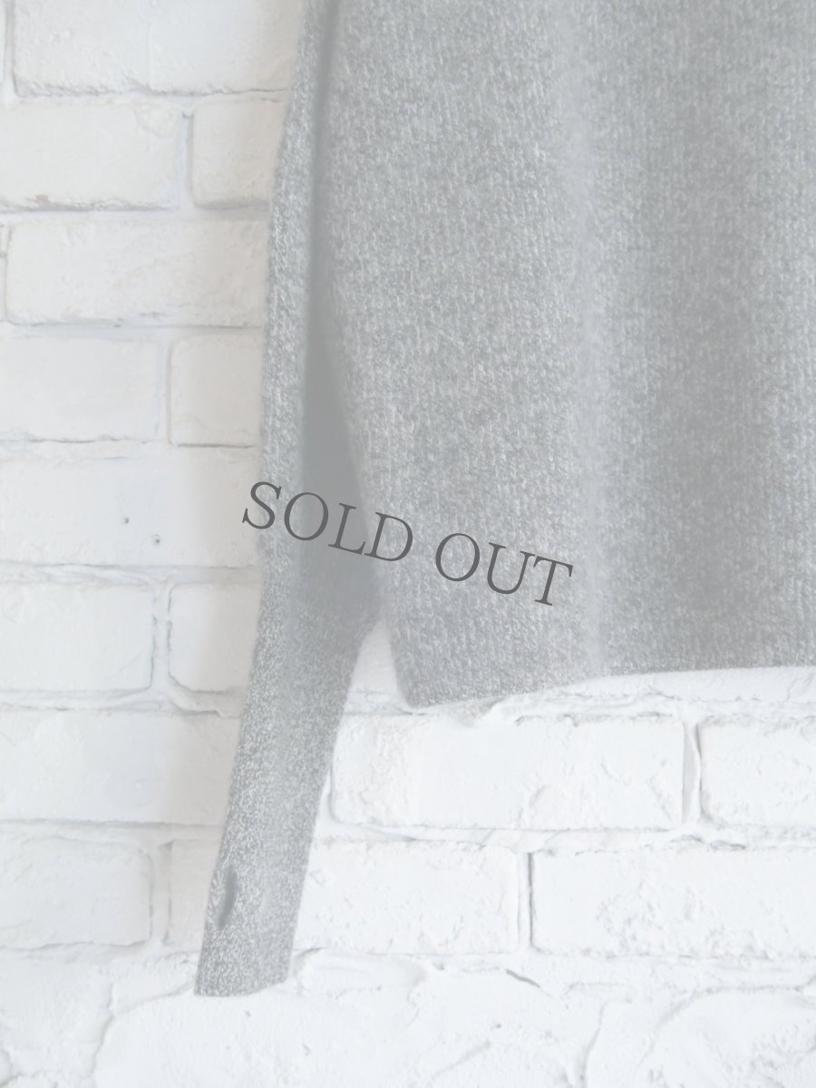 画像3: BATONER 【WOMEN'S】CASHMERE FOX FINGERHOLE BOAT NECK バトナー カシミヤフォックスフィンガーホールボートネック（BN-25FL-041） (3)