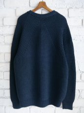 画像4: BATONER【MEN'S】SIGNATURE CREW NECK KNIT バトナー シグネチャークルーネックニット（BN-25FM-038） (4)