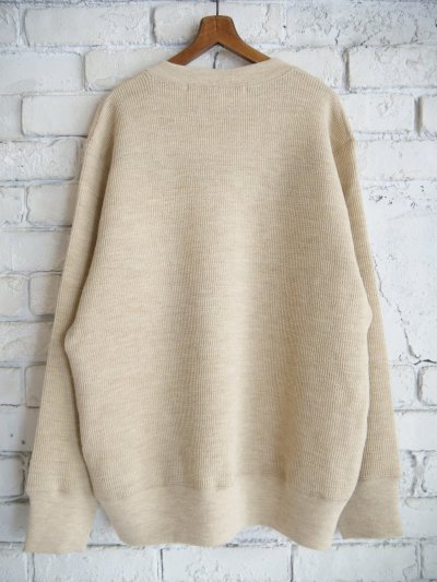 画像3: Slopeslow Dry wool Waffle Henley Shirt  スロープスロウ  ドライウールワッフルヘンリーシャツ（1253024）