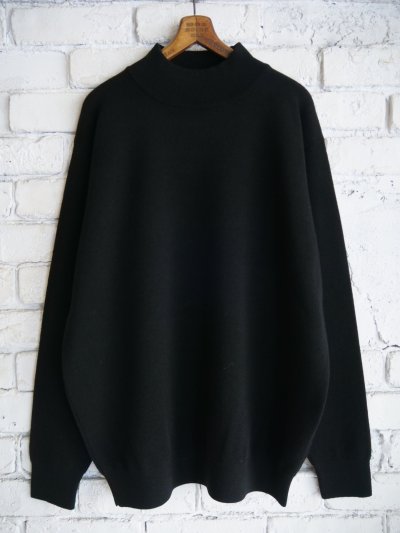 画像1: BATONER【MEN'S】SUNSHINE CASHMERE MOCK NECK KNIT バトナー サンシャインカシミヤモックネックニット（BN-25FM-048）