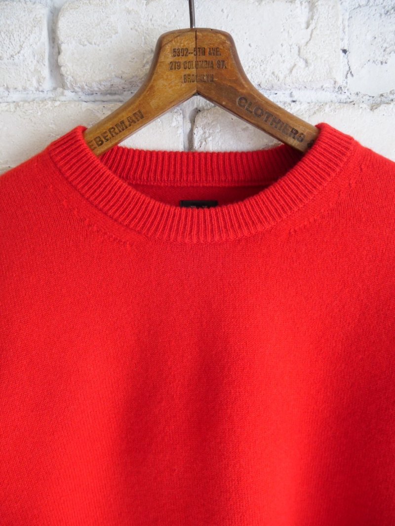 画像2: BATONER【WOMEN'S】INNOCENT CASHMERE CREW NECK バトナー イノセントカシミヤクルーネック（BN-FE-004）