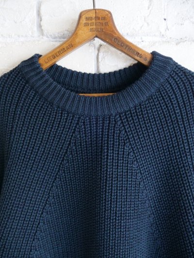 画像2: BATONER【MEN'S】SIGNATURE CREW NECK KNIT バトナー シグネチャークルーネックニット（BN-25FM-038）