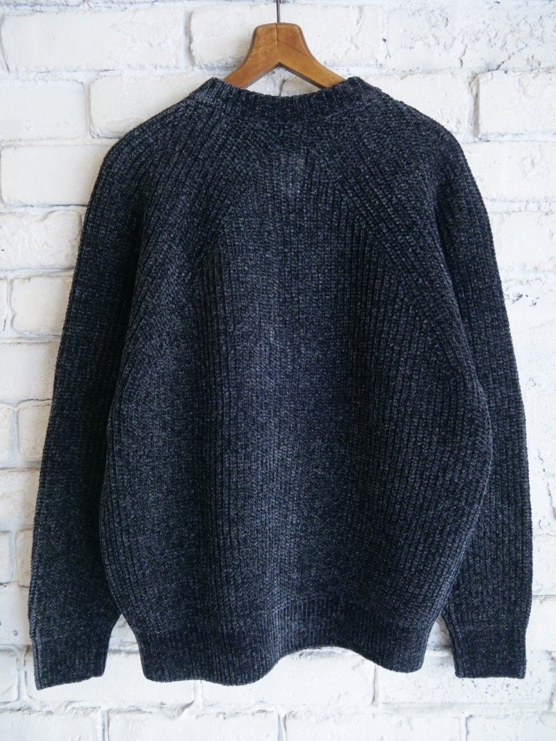 画像3: BATONER 【WOMEN'S】SHINNY MOLE SIGNATURE CREW CARDIGAN バトナー シャイニーモールシグネチャークルーカーディガン（BN-25FL-048）