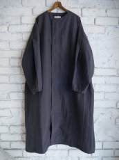 画像1: Honnete Tacked Sleeve Over Fit Coat オネット タックスリーブオーバーフィットコート （HO-25AWCO23） (1)