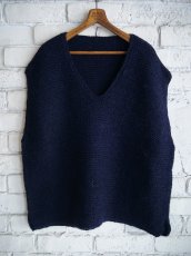 画像1: ゴーシュ アルパカウールハンドニット（G254-K001） (1)