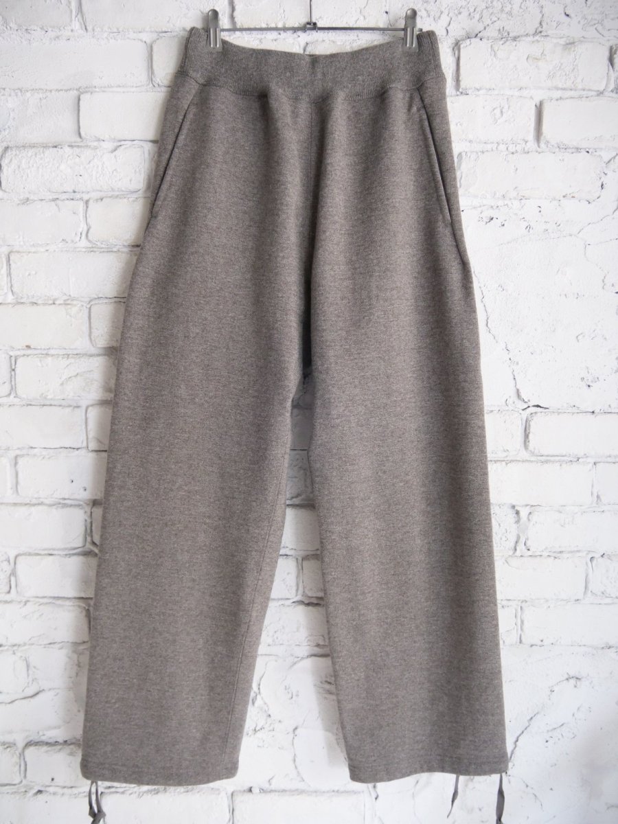 画像1: Slopeslow Wool French Terry truck pants  スロープスロウ  ウールフレンチテリートラックパンツ（1253019） (1)