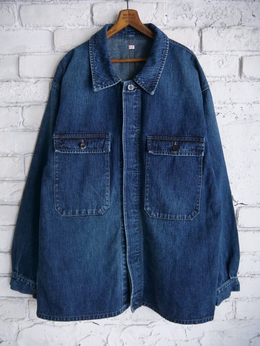 画像1: OUTIL VESTE BERMS ウティ デニムジャケット（OV-T048-1） (1)
