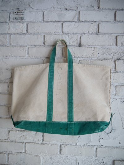 画像1: VINTAGE 80's L.L.Bean boat＆toto ヴィンテージ エルエルビーン トートバッグ