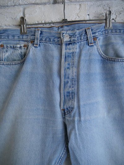 画像2: VINTAGE Levis 501 denim made in USA  ヴィンテージ リーバイス デニム