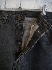画像3: VINTAGE Levis 501 denim made in USA  black ヴィンテージ リーバイス デニム (3)