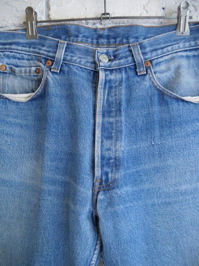 画像2: VINTAGE Levis 501 denim made in USA  ヴィンテージ リーバイス デニム