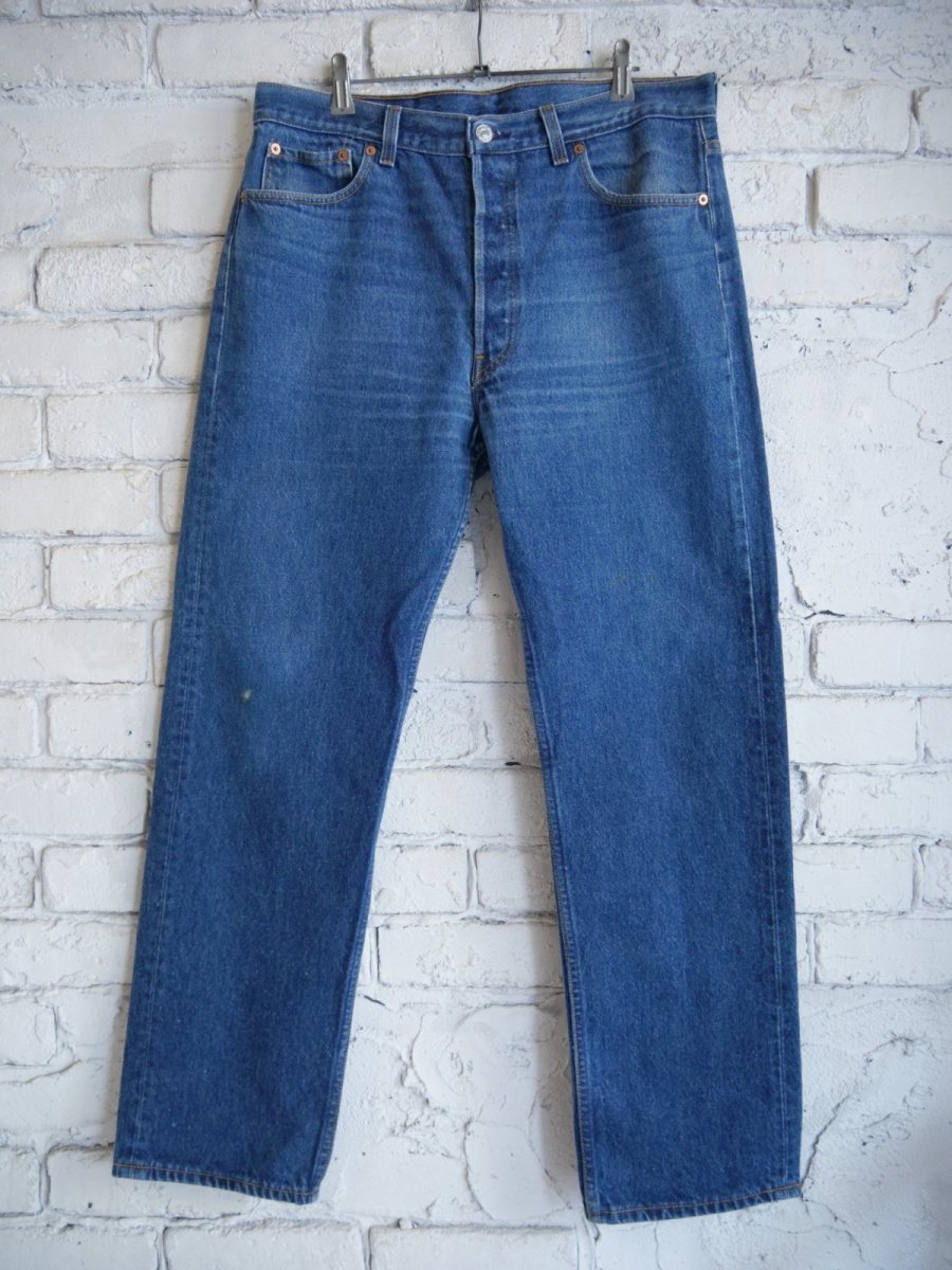 画像1: VINTAGE Levis 501 denim made in USA  ヴィンテージ リーバイス デニム (1)