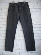 画像1: VINTAGE Levis 501 denim made in USA  black ヴィンテージ リーバイス デニム (1)