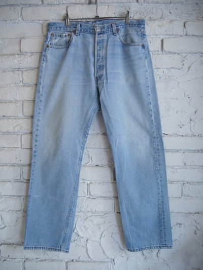 画像1: VINTAGE Levis 501 denim made in USA  ヴィンテージ リーバイス デニム