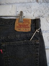 画像5: VINTAGE Levis 501 denim made in USA  black ヴィンテージ リーバイス デニム (5)