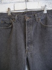 画像2: VINTAGE Levis 501 denim made in USA  black ヴィンテージ リーバイス デニム (2)