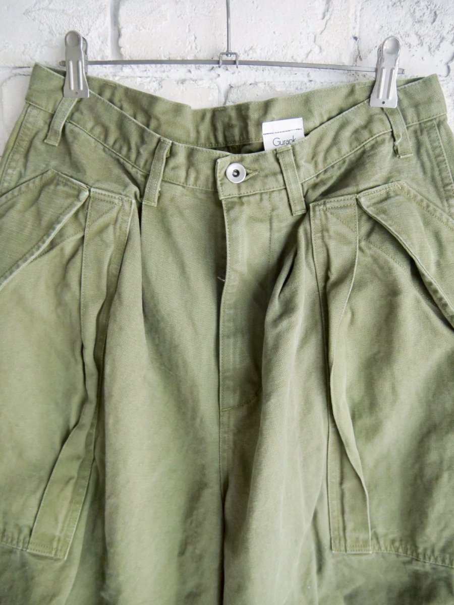 画像2: Gurank CH cargo pants グランク カーゴパンツ (2552BL) (2)