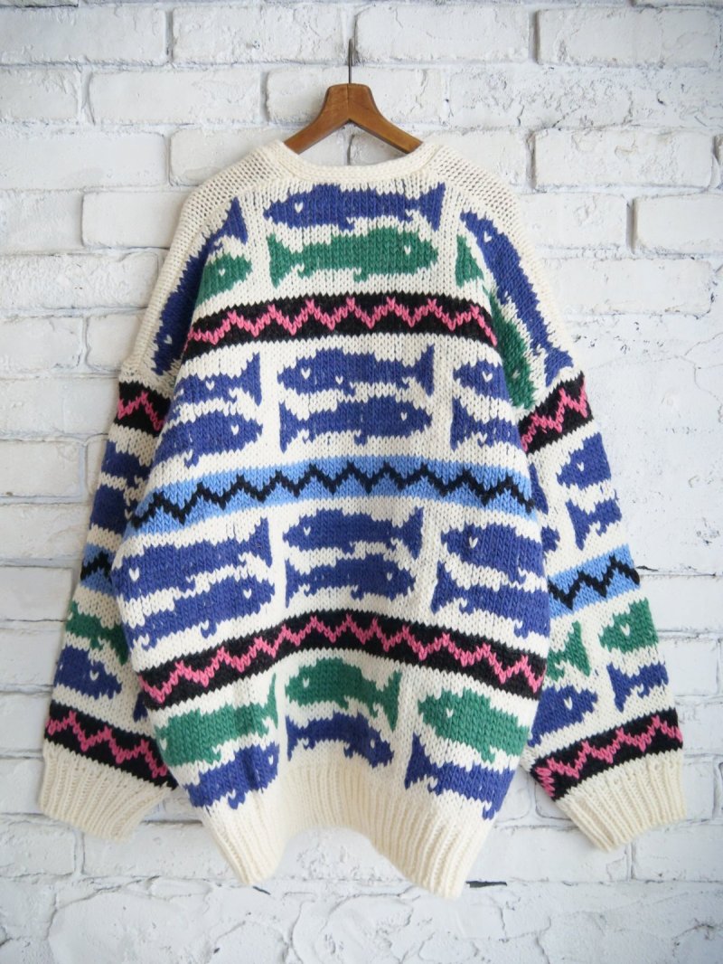 画像3: Gurank Hand knitting cardigan  グランク ハンドニットカーディガン (2568)