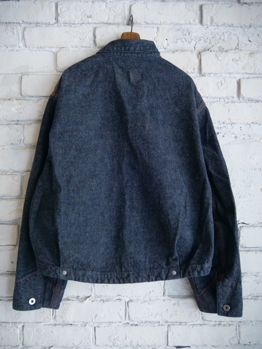 画像5: Gurank 13oz raw denim SL coverall  グランク 13oz ローデニムカバーオール (2546D) (5)