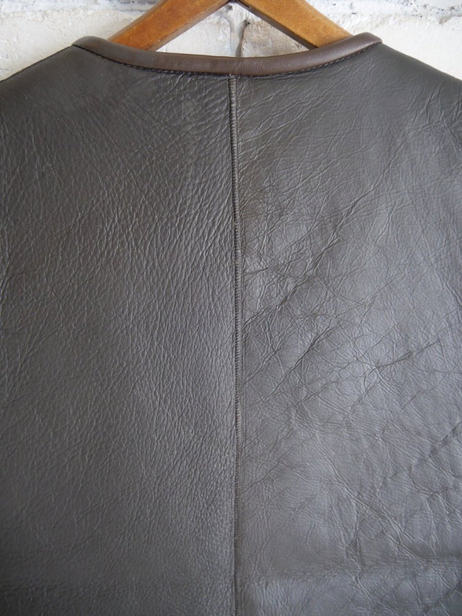 画像7: Gurank Lamb skin vest グランク ラムスキンベスト (2543) (7)