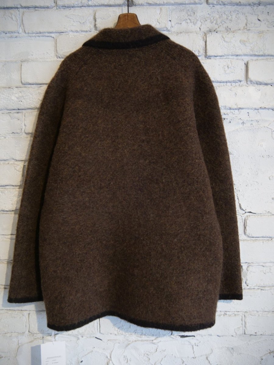 画像4: Slopeslow Boiled Cashmere Shetland Wool  HOFER Jacket スロープスロウ カシミヤシェットランドウールフォッファージャケット（1253025） (4)