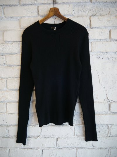 画像1: R&D.M.Co- / OLDMAN'S TAILOR RIB KNIT&SEW CREW NECK SHIRT  オールドマンズテーラー アールアンドディーエムコー リブニットソークルーネックシャツ（7788）