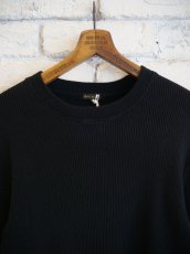 画像2: R&D.M.Co- / OLDMAN'S TAILOR RIB KNIT&SEW CREW NECK SHIRT  オールドマンズテーラー アールアンドディーエムコー リブニットソークルーネックシャツ（7788） (2)