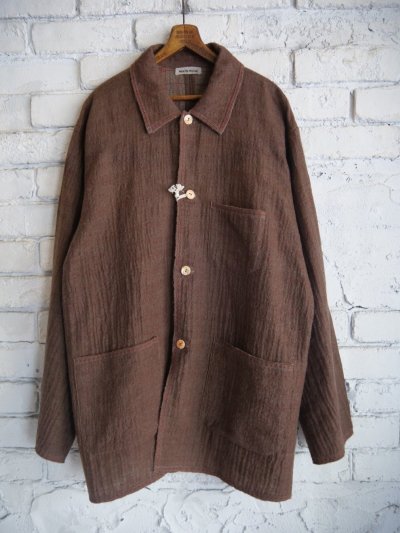 画像1: MAATEE&SONS GUPTA WOOL W FACE COVERALL マーティーアンドサンズ ギュプタウールダブルフェイスカバーオール (MT5303-0606）
