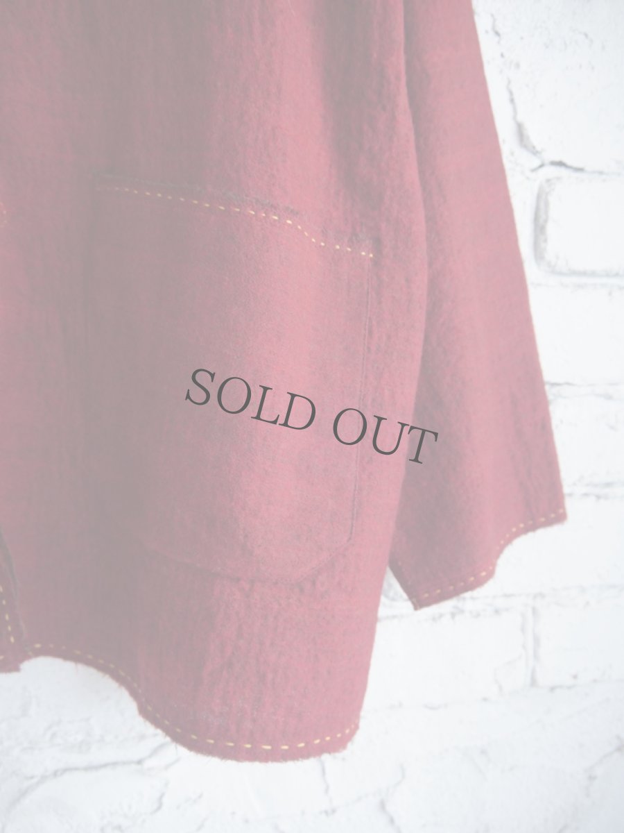 画像4: MAATEE&SONS GUPTA WOOL W FACE COVERALL マーティーアンドサンズ ギュプタウールダブルフェイスカバーオール (MT5303-0606) (4)