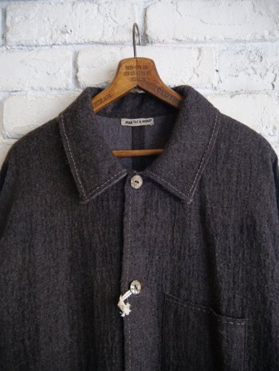 画像2: MAATEE&SONS GUPTA WOOL W FACE COVERALL マーティーアンドサンズ ギュプタウールダブルフェイスカバーオール (MT5303-0606）
