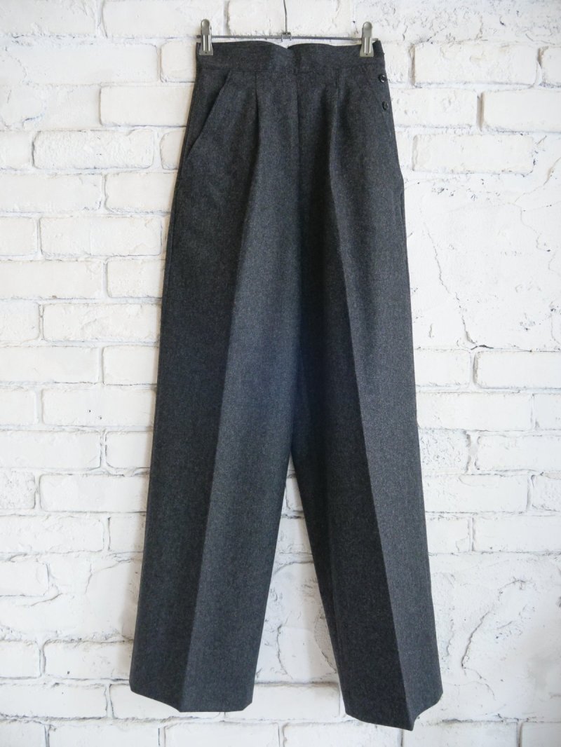 画像1: ANATOMICA WAVES PANTS / WOOL FLANNEL アナトミカ ウェーブパンツ(531-592-03)
