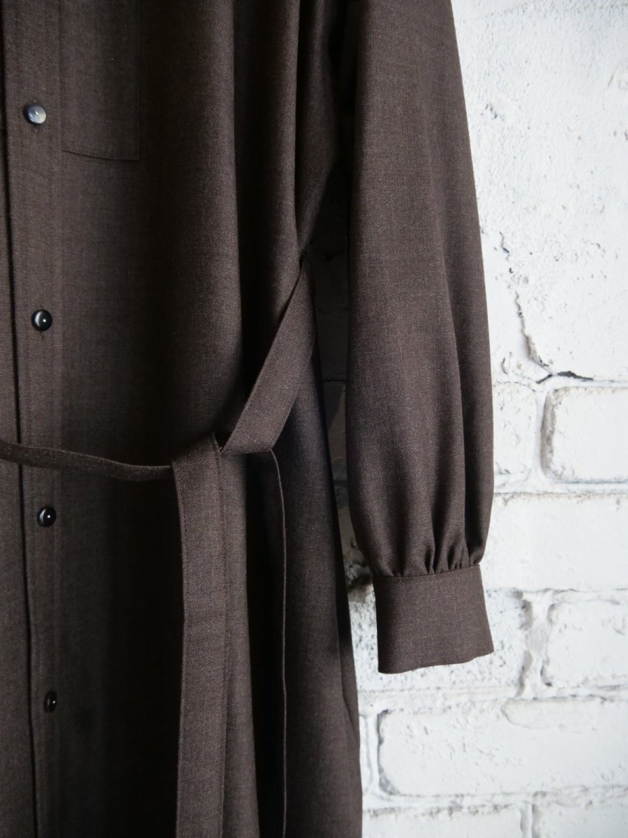 画像3: ANATOMICA TUSCAN DRESS / WOOL SERGE アナトミカ タスカンドレス (531-602-01) (3)