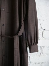 画像3: ANATOMICA TUSCAN DRESS / WOOL SERGE アナトミカ タスカンドレス (531-602-01) (3)