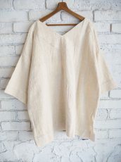 画像5: CALICO キャリコ Vネックオーバートップスペティチャルカカラコットンカディ UT1190 O1203 U10NR (5)