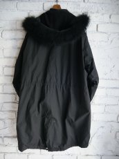 画像7: COMOLI コモリ コットンナイロンミリタリーフーデッドコート (C03-04010) (7)