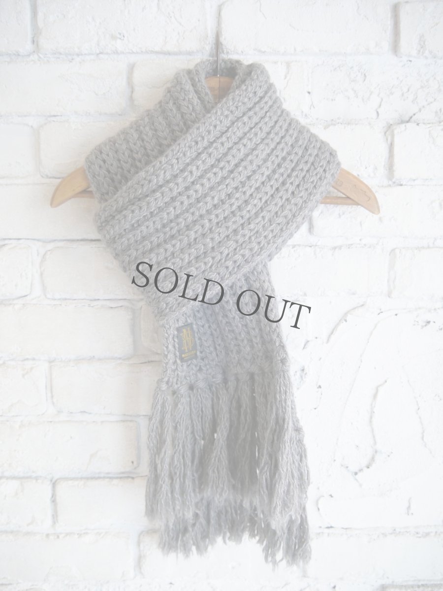 画像1: BATONER FRINGE MUFFLER SHORT バトナー フリンジマフラーショート（BN-25FI-007） (1)