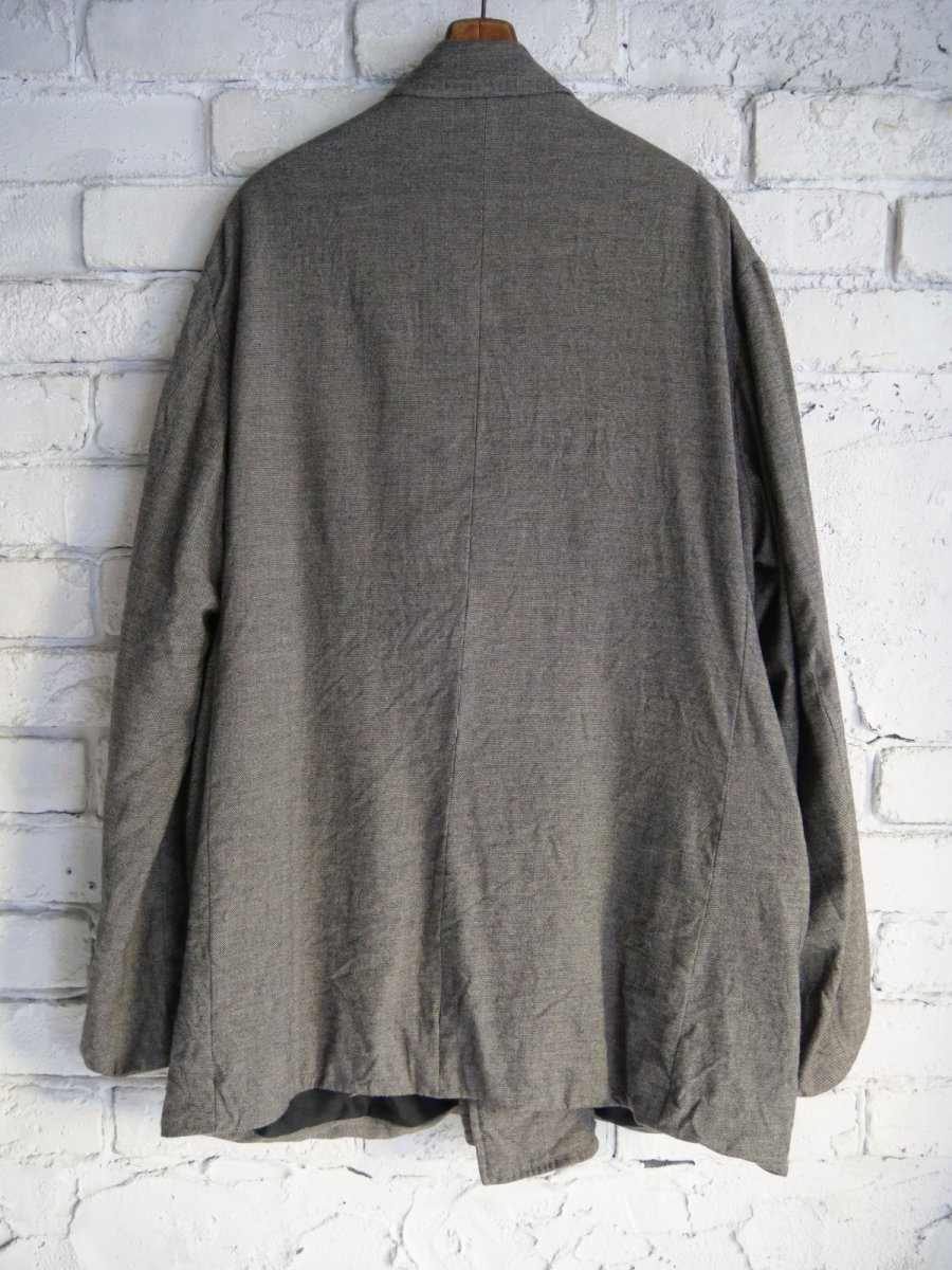 画像4: MAATEE&SONS SUPER200シャークスキン ダブルGATHERED JK  マーティーアンドサンズ  (MT5303-0005B） (4)