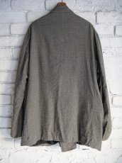 画像4: MAATEE&SONS SUPER200シャークスキン ダブルGATHERED JK  マーティーアンドサンズ  (MT5303-0005B） (4)