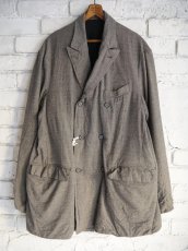 画像1: MAATEE&SONS SUPER200シャークスキン ダブルGATHERED JK  マーティーアンドサンズ  (MT5303-0005B） (1)