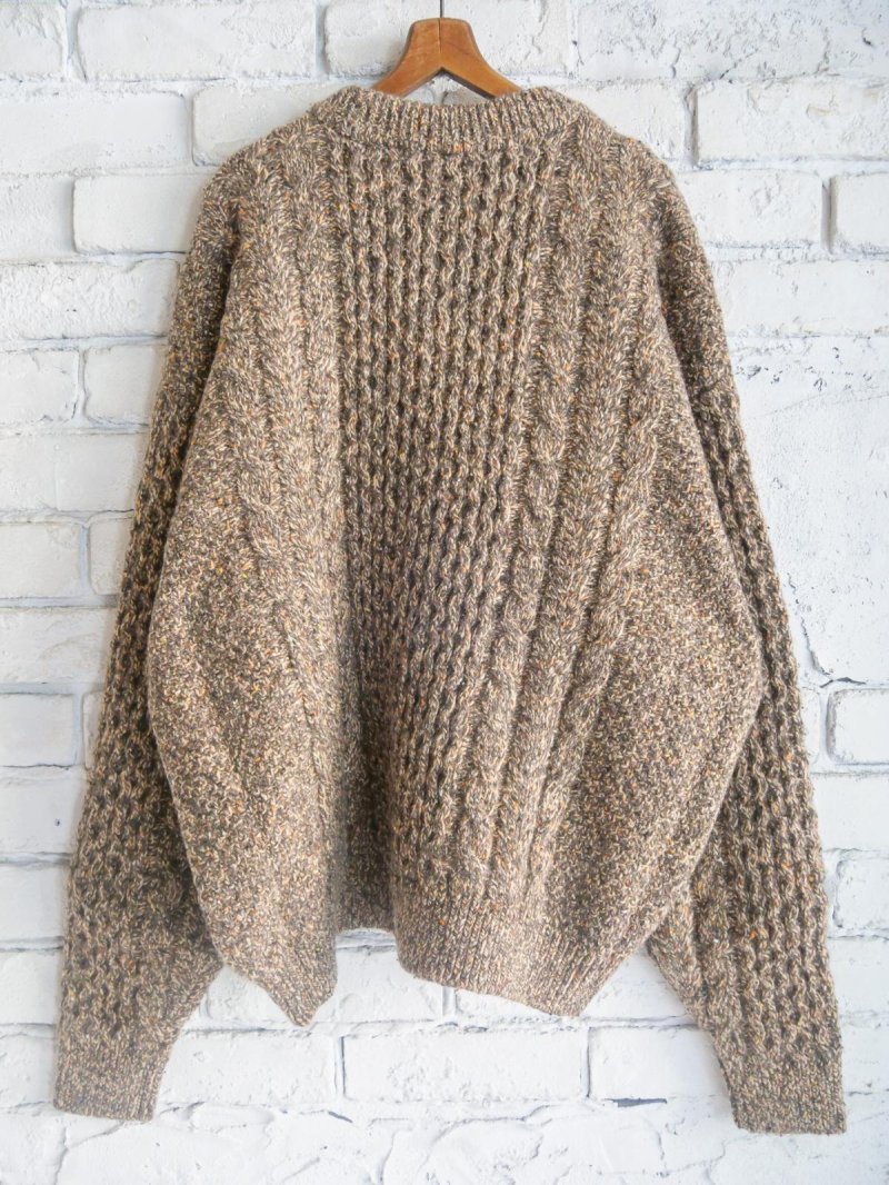 画像3: HERILL Cashmerenep Cable Sweater ヘリル カシミヤネップケーブルセーター (25-080-HL-8150-30)