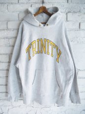 画像1: Champion REVERSEWEAVE イエロー染み込み フーディ（K2-10） (1)