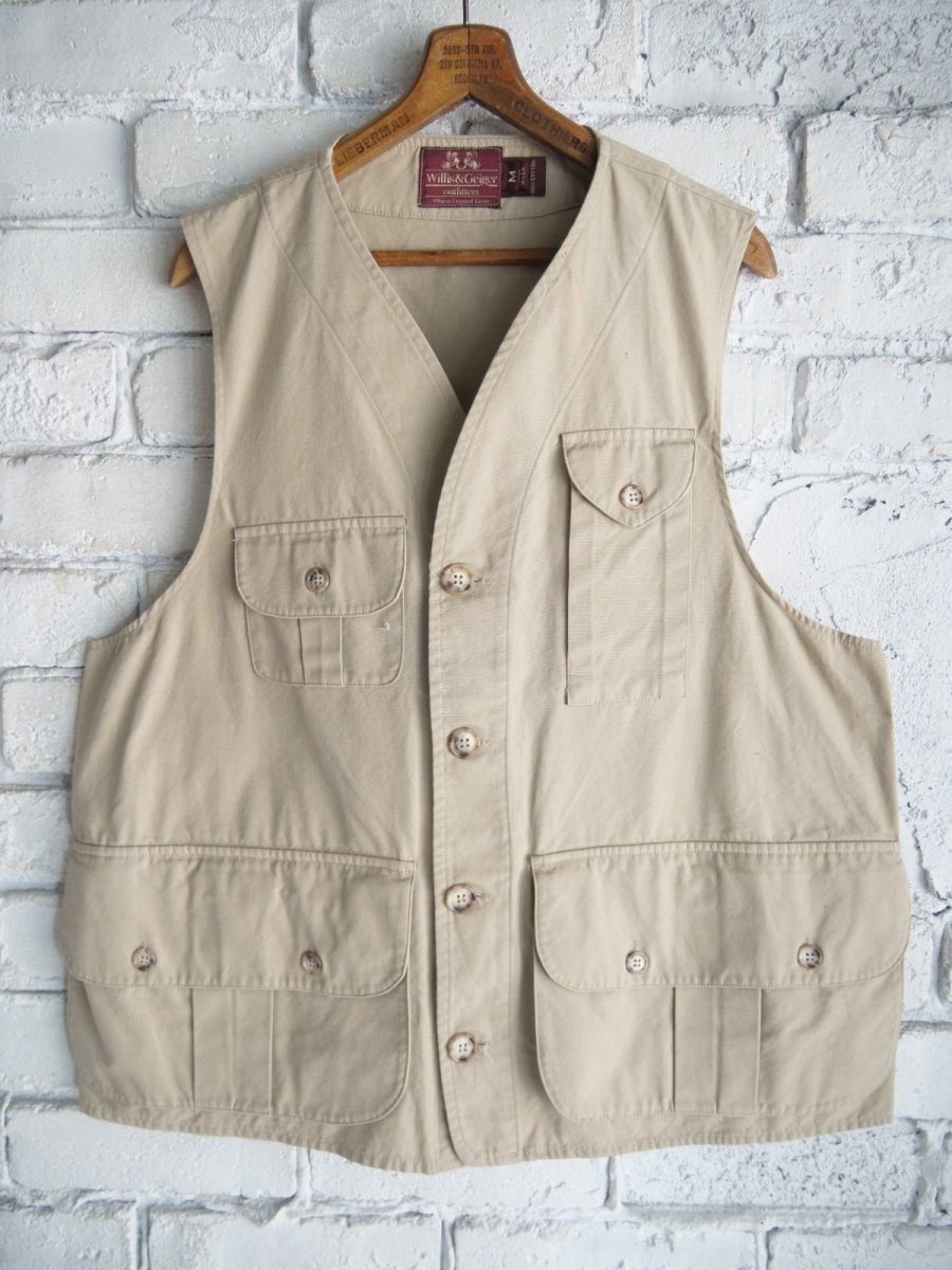 画像1: Willis & Geiger  ハンティングベスト（T2809） (1)