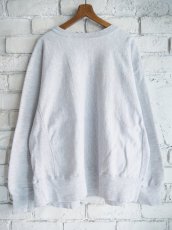 画像6: Champion REVERSEWEAVE PEPPERDINE 染み込みオレンジプリント スウェット（H36-16） (6)