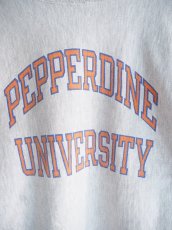 画像3: Champion REVERSEWEAVE PEPPERDINE 染み込みオレンジプリント スウェット（H36-16） (3)